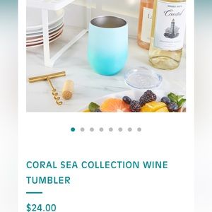 New in box Chic and Tonic wine tumbler